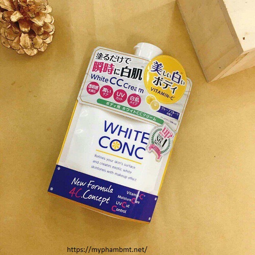 Sữa dưỡng thể White Conc White CC Cream 200g Nhật Bản