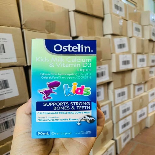 Ostelin Kids Milk Calcium & Vitamin D3 90ml