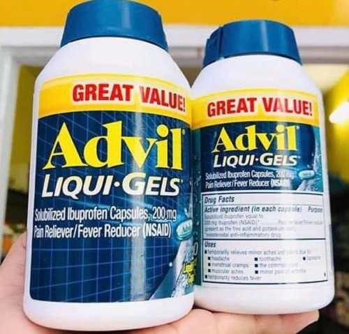 Thuốc uống giúp giảm đau hiệu quả Advil