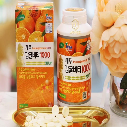 Viên ngậm Vitamin C Jeju Orange
