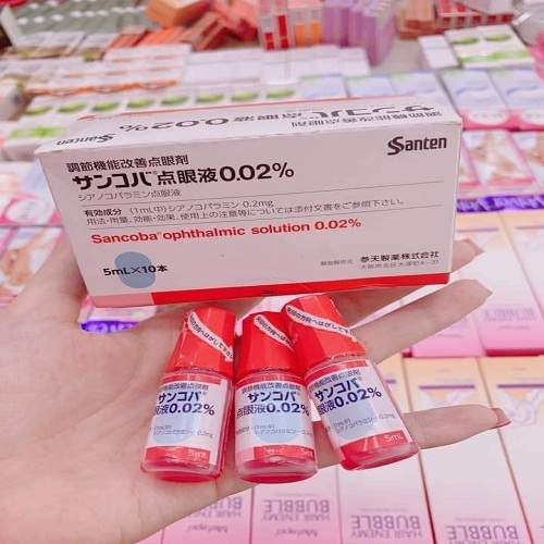 Thuốc nhỏ mắt Sancoba 0.02% Nhật Bản