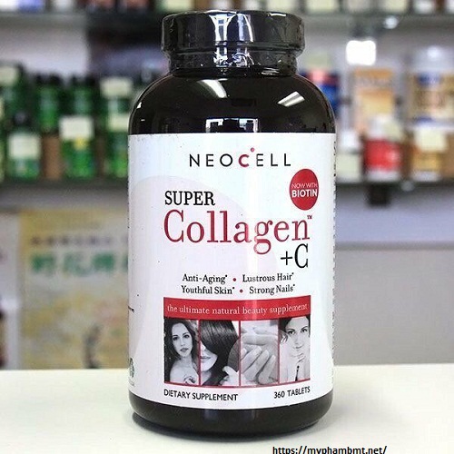 Viên uống Super Collagen +C Neocell 360v US
