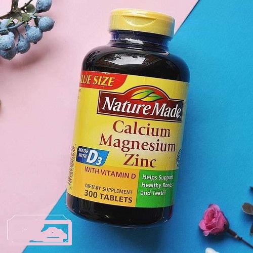 Thuốc Nature Made Calcium Magnesium and Zinc