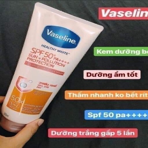 Kem dưỡng body Vaseline 50x Thái Lan