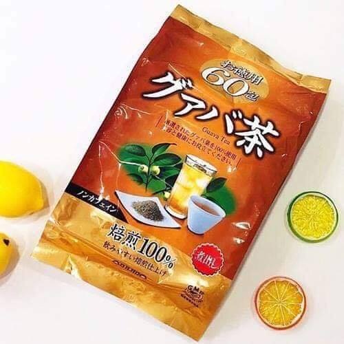 Trà giảm cân vị ổi Orihiro Guava Tea Nhật Bản 60 gói